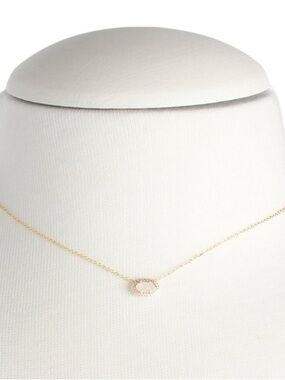 Kendra Scott Iridescent Drusy & CZ Necklace